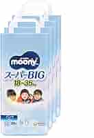 ムーニーマン　パンツスーパービッグ男の子用　18～35kg　26枚×4袋 Amazon | 《セット販売》 ユニチャーム ムーニーマン パンツ